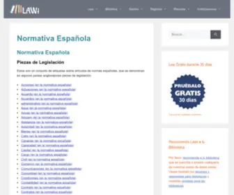 Leyderecho.org(Plataforma) Screenshot