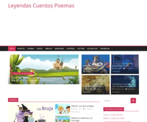 Leyendascuentospoemas.com(Leyendas Cuentos Poemas) Screenshot