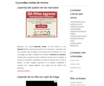 Leyendasdeterror.co(Contact with domain owner) Screenshot