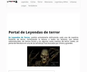 Leyendasdeterror.pro(Leyendasdeterror) Screenshot