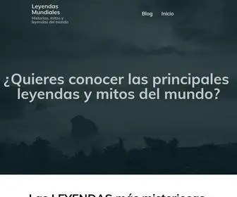 Leyendasmundiales.com(Leyendas Mundiales) Screenshot