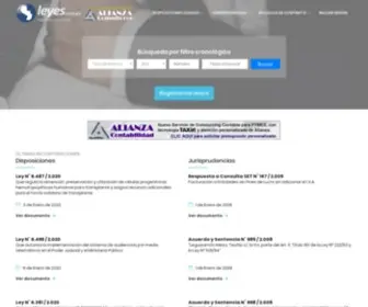 Leyes.com.py(Legislación) Screenshot