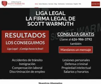 Leyes888.com(Liga Legal) Screenshot
