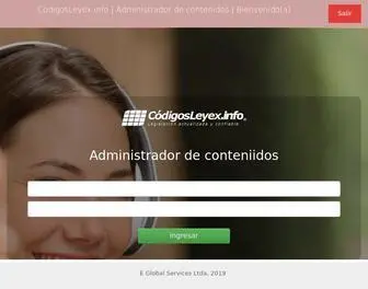 Leyexlaw.com(Gestión) Screenshot