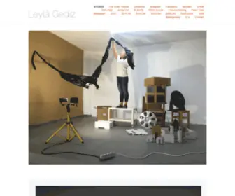 Leylagediz.com(Leyla Gediz Studio) Screenshot