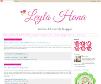 Leylahana.com(Leyla Hana) Screenshot