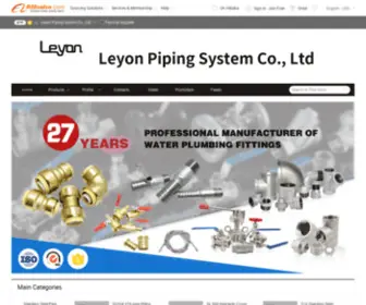 Leyonpiping.com(Malleable Iron Fittings) Screenshot