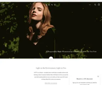 LeytWorld.com(Headbands and dresses made with natural fabric) Screenshot