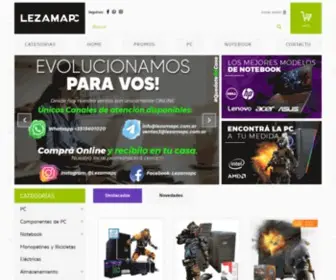 Lezamapc.com.ar(Lezamapc) Screenshot