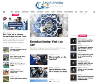 Lezetomedia.com(Lezeto Media) Screenshot