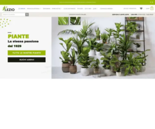 Lezio.it(Shop di vendita piante online) Screenshot