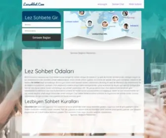 Lezsohbet.com Screenshot