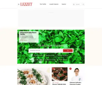 Lezzet.com.tr(Yemek Tarifleri) Screenshot