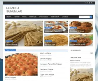 Lezzetlisunumlar.com(Lezzetli Sunumlar Sitesi) Screenshot