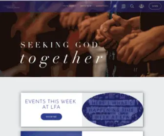 Lfachurch.org(Living Faith Alliance Church) Screenshot