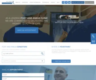 Lfaclinic.co.uk(Ankle & Foot Specialist Surgeon) Screenshot