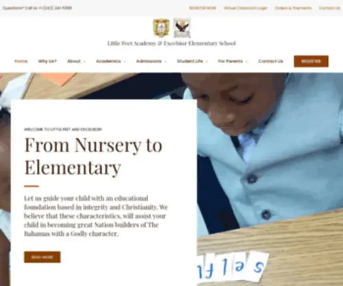 Lfaschool.com(ABEKA Learning in a Christian Environment) Screenshot