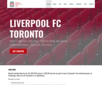 LFctoronto.com(LFCToronto) Screenshot