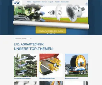 LFD-Agrartechnik.de(Kugellager und Wälzlager) Screenshot