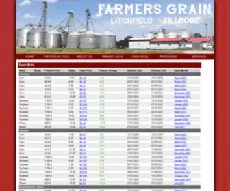 LFdfarmers.com(Litchfield Farmers Grain) Screenshot