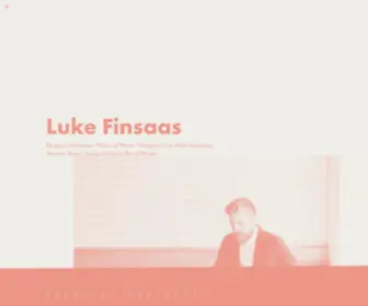 Lfinsaas.com(Luke Finsaas) Screenshot