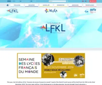 LFKL.edu.my(Lycée Français Kuala Lumpur) Screenshot