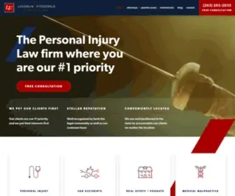 Lflaw.com(Personal Injury Law Firm) Screenshot