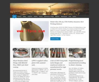 LFpco.com(A, Aalloy steel pipes stockist) Screenshot