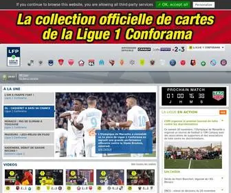 LFP.fr(Ligue de Football Professionnel) Screenshot