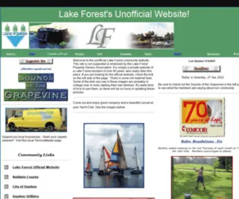 Lfpoa.com(Lake Forest) Screenshot