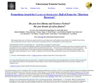 LFS.org(Libertarian Futurist Society) Screenshot