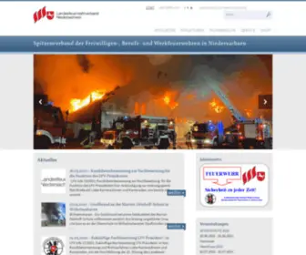 LFV-NDS.de(Landesfeuerwehrverband Niedersachsen) Screenshot