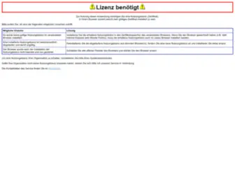LFVBZ.net(Lizenz/Licenza) Screenshot