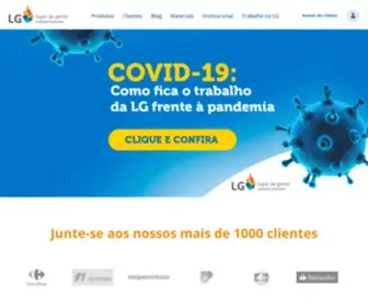 LG.com.br(Conheça a LG lugar de gente) Screenshot