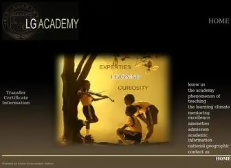 Lgacademy.org(L G ACADEMY) Screenshot