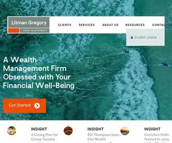 Lgam.com(Wealth Management for Individuals) Screenshot