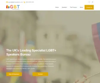 LGBT-Speakers.com(Hire LGBT) Screenshot