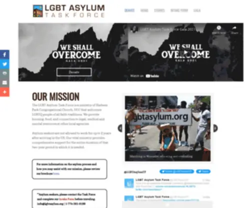 LGbtasylum.org(The LGBT Asylum Task Force) Screenshot