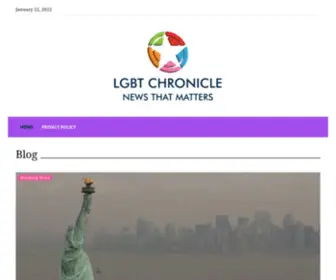 LGBTChronicle.com(NEWS THAT MATTERS) Screenshot