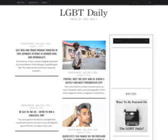 LGBtdaily.com(LGBT Daily) Screenshot