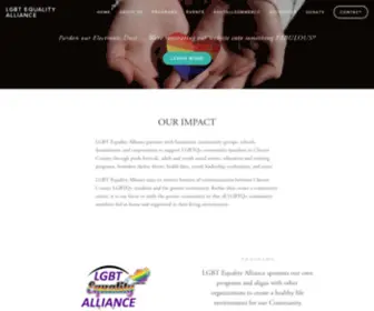 LGbteachesco.org(LGBT Equality Alliance) Screenshot