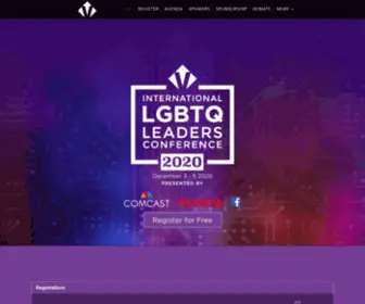 LGBTqleaders.org(LGBTQ Leaders Conference 2019) Screenshot