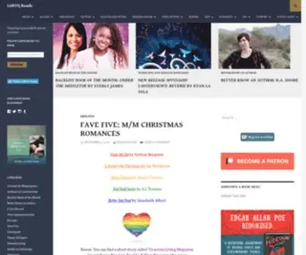 LGBTqreads.com(Lgbtq reads) Screenshot