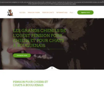 Lgco.fr(Pension pour chiens et chats à Bouguenais) Screenshot