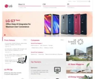 Lgcorp.com(This is the official) Screenshot
