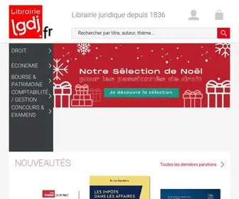 LGDJ.fr(Librairie juridique) Screenshot