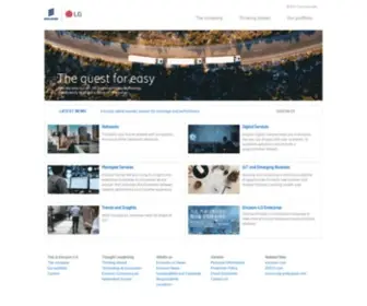 Lgericsson.com(방문해) Screenshot