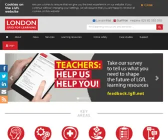 LGFL.net(Your London Grid for Learning) Screenshot