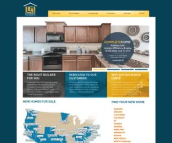 Lgihomes.com(LGI Homes®) Screenshot