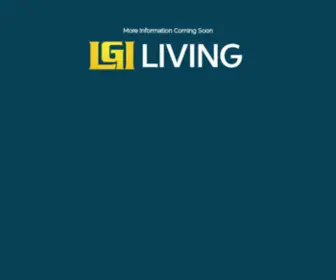 Lgiliving.com(LGI Living) Screenshot